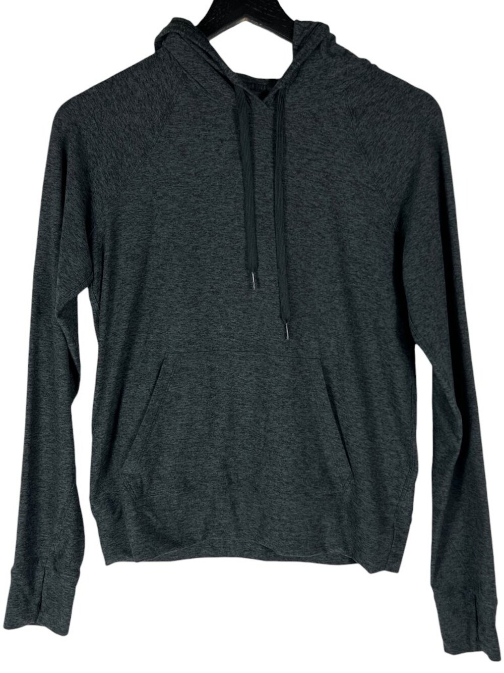 Outdoor Voices Women's CloudKnit All Day Hoodie in Charcoal Size M